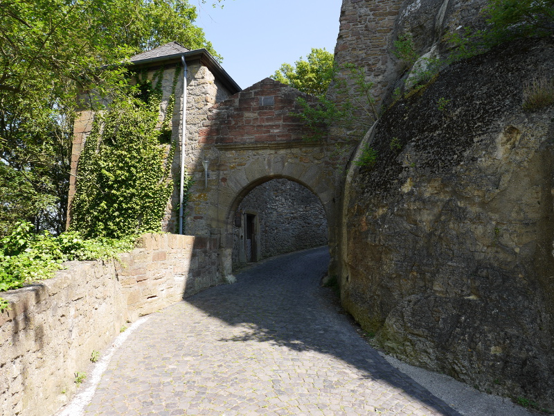 Schloss Waldeck - Erstes Tor