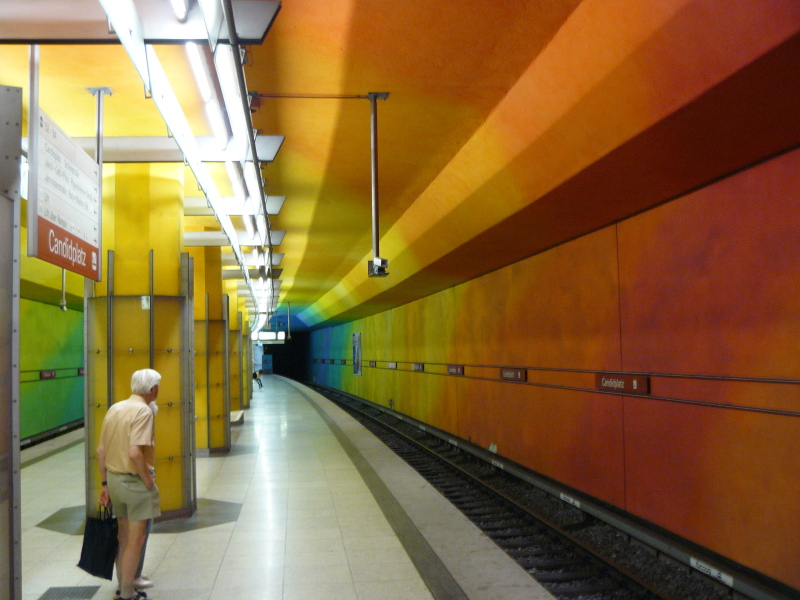 U-Bahn München - Bahnhof Candidplatz