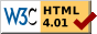 HTML 4.01 Validierung